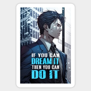 Success Motivation Quotes - Anime Wallpaper Sticker